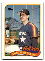 1989 Topps #589 Dave Meads EX/NM Astros ID:63785 - $1.67