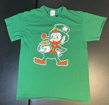 Delta T-shirt Leprechaun Irish Pot Of Gold Men’s M Green - $11.88