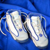 Nike Air Jordan Shoes ‘White/Hyper Royal’ DC7909-104 - Size 3Y - $592.41 MXN