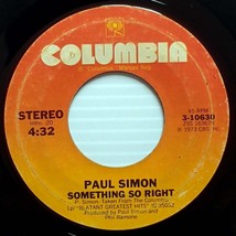 Paul Simon - Slip Slidin&#39; Away / Something So Right [7&quot; 45 rpm Single] - £1.77 GBP