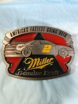 VINTAGE Miller Brewing Co. 1992 Belt Buckle Serial #MB-9 Official Licensed Mint - £37.27 GBP