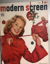MODERN SCREEN magazine January 1948 June Allyson cover - £11.67 GBP