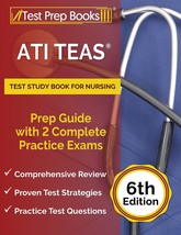 ATI TEAS Test Study Book for Nursing: Prep Guide with 2 Complete Practic... - £29.34 GBP