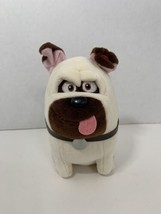 Ty Beanie Babies Secret Life of Pets Mel pug movie plush dog small toy - $4.94