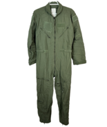 U.S. Military Flight Suit Flyer Mens CWU 27/P Aramid Coveralls Sz 40 Reg... - €42,84 EUR