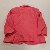 East 5th RN#93677 Women's Peach Coral Cotton Blend Blazer Jacket Size 12 image 2