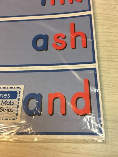 The Blue Series - 34 Ending Consonant Blends Strips Montessori - Other ...