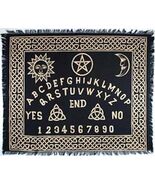 Ouija Board Altar Cloth in Black and Gold! - $12.82