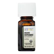 Aura Cacia - Organic Peppermint - .25 oz - £18.19 GBP