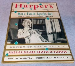 Harpers Magazine December 1958 Mark Twain Speaks Out - £10.17 GBP