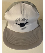 Vintage  &quot;Hang Loose&quot; Mesh Trucker Cap Snap Back Rope Gray Hat Kauai - $29.69