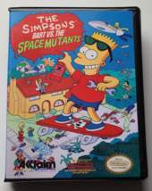 The Simpsons Bart vs. The Space Mutants CASE ONLY Nintendo NES 8 bit Box - £10.10 GBP