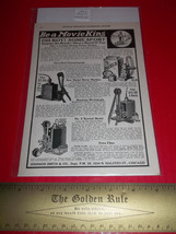 Home Treasure Decor 1920 Popular Mechanics Advertising Section Ad Movie Machines - £7.43 GBP