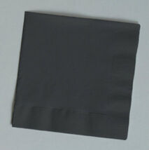Black Beverage Napkins (30) - Party Supplies - $1.96