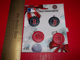 Baseball MLB Christmas Ornament Boston Red Sox Holiday Major League Team... - $5.69