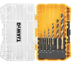 DeWalt - DWA1180 - Black and Gold Drill Bit Set - 10-Piece - $17.95
