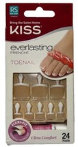 KISS Everlasting French/Natural Toe Nails #53245 (New See Description &amp; ... - $9.89