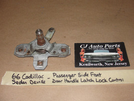 OEM 66 Cadillac Deville RIGHT FRONT DOOR HANDLE LATCH LOCK RELEASE CONTR... - $39.59
