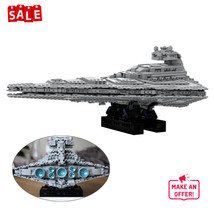 BuildMoc Imperial Star Destroyer with Stand 1459 Pieces from Movie about Star - £89.23 GBP