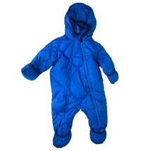 Rei One Piece Snow Suit Toddler 12M Goose Down Hooded Hands/Feet Cover Full Zip - £31.64 GBP