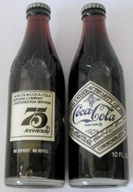 New (2) Vtg. 1899-1974 Unopened Coca-Cola 75th Anniversary Chattanooga Bottles!  - £13.54 GBP