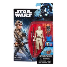 Star Wars The Force Awakens Rey Jakku Action Figure by Hasbro NIB Disney SW - £11.86 GBP