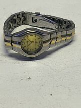 Charles Raymond Vtg Women’s 2 Band Watch Yellow Quarts Water Resistant - $20.18