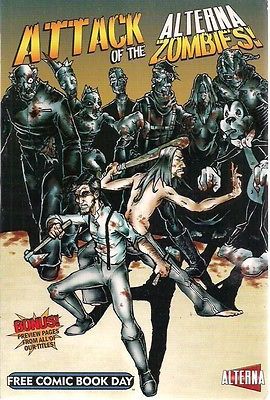 ATTACK OF THE ALTERNA ZOMBIES (2009) Alterna preview TPB FINE - $7.43