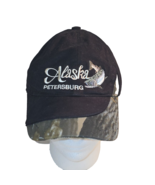 Alaska Petersburg Camo Fishing Fish Two Way Embroidered Fish Adjustable ... - $18.04