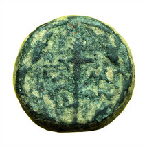 Ancient Greek Coin Elaia Elaea  Aeolis AE13mm Demeter / Torch in Wreath ... - $21.59