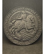 TRM Brand Vintage Austrian Heavy Medal Saint Georgs Thaler Burghasegg Ha... - $593.20 MXN
