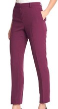 DKNY Womens Skinny Solid Pant, 4, Purple - $59.40