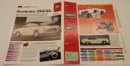 Mercedes-Benz 190SL 1955-1963 190 SL Roadster Sports Car IMP HOT CARS Brochure - $16.99