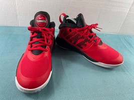 Nike Sneakers Youth Kids Boys 6Y Team Hustle D9 Basketball Shoes Red AQ4... - $456.05 MXN