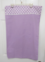 4 Dan River Dantrel  Pillowcases  Lavender White Checkered 42&quot; x 36&quot; - £17.85 GBP