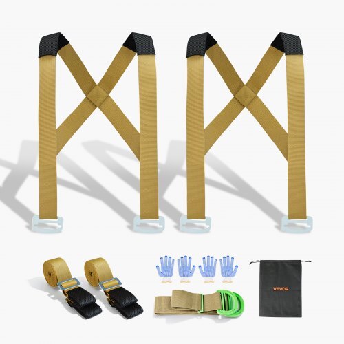  Moving Straps, 2-Person Lifting and Moving System with 2 Harness Straps... - $38.11