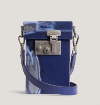 Dunhill Abrasion Lock Bag Mens Shoulder Dark Blue - £2,016.92 GBP