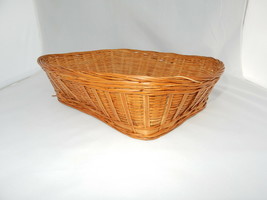 Serving basket square for restaurants bread basket 13 x 10.5 x 3.5 or de... - £9.96 GBP