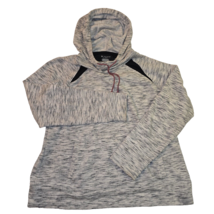 TEK GEAR Hoodie Men&#39;s Size XL - White -Gray - Ultra Soft Fleece Pullover - $16.49