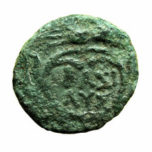 Ancient Greek Coin Lysimachos Thrace AE12mm Herakles / Grain Ear Wreath 00189 - £18.48 GBP
