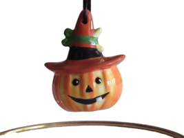 2008 Longaberger Halloween Jack O’Lantern Basket Tie-On #23609 Pumpkin W... - £15.05 GBP
