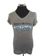 New with Tags Padres Womens Large Tee Shirt Spring Training Gray short s... - £11.74 GBP