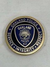 Oakland NJ New Jersey Police Department Challenge Coin Bergen County - £53.73 GBP