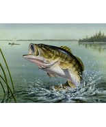 Large Mouth Bass Cross Stitch Pattern***LOOK*** - $2.95