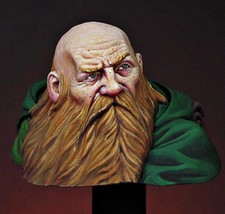 1/16 BUST Resin Model Kit Forest Medieval Rogue Unpainted - £13.78 GBP