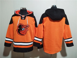 Men&#39;s Baltimore Orioles Blank Orange Ageless Must-Have Lace-Up Pullover ... - $75.99