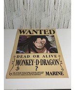 Wanted Dead Or Alive Monkey D Dragon Marine Anime Poster One Piece Manga... - £15.15 GBP