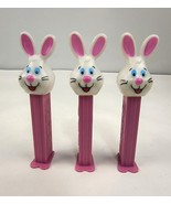 Vintage Pez Classic Easter Bunny Rabbit Dispensers Pink 1998 Slovenia Lo... - £6.24 GBP