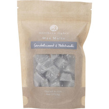 SANDALWOOD &amp; PATCHOULI by Northern Lights WAX MELTS POUCH 4 OZ - £9.94 GBP