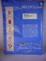 Fruit Bell Pull Cross Stitch Kit By Needles N Hoops New - $18.57